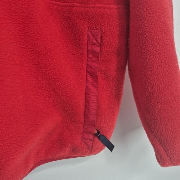 Patagonia Vintage 1989  Red Fleece Pullover Pile Fleece XL - Picture 5 of 9